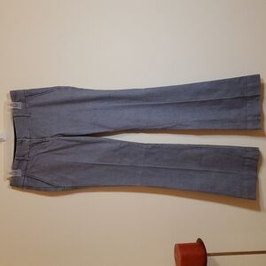 The Limited gray wide leg jeans size 2